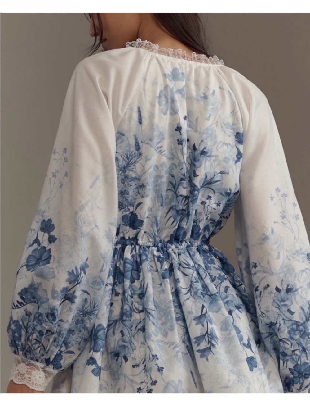 Anthropologie Let Me Be Floral Mini Dress - Picture 3 of 15